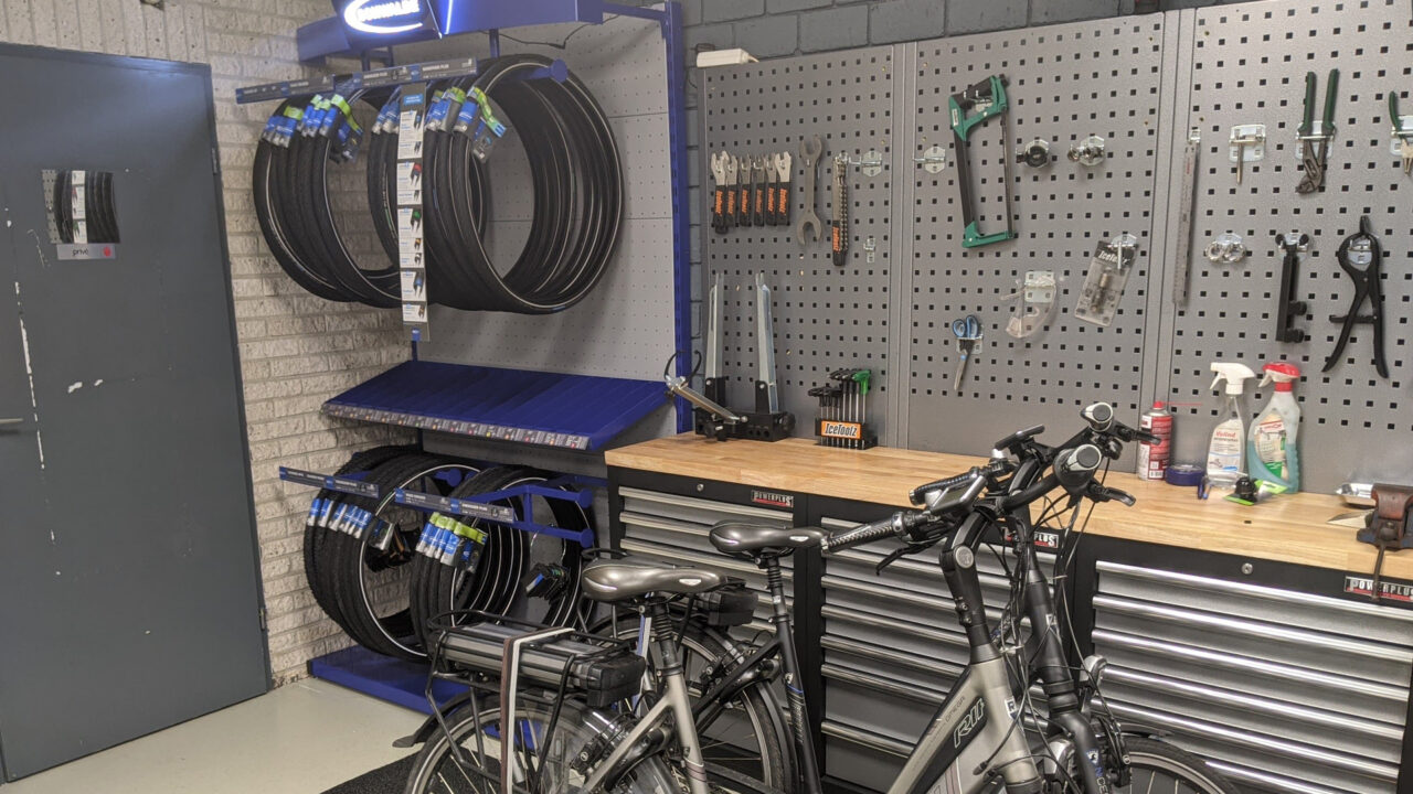 Onze Werkplaats - OREL Fietsspeciaalzaak Gieten